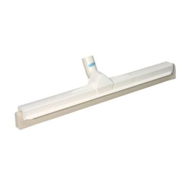 Gulvskraber 50 cm med drejeled hvid - 1 Stk