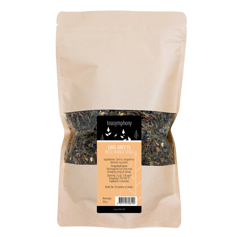 Te - Earl Grey Orange Orchide - Løs te - 250 g