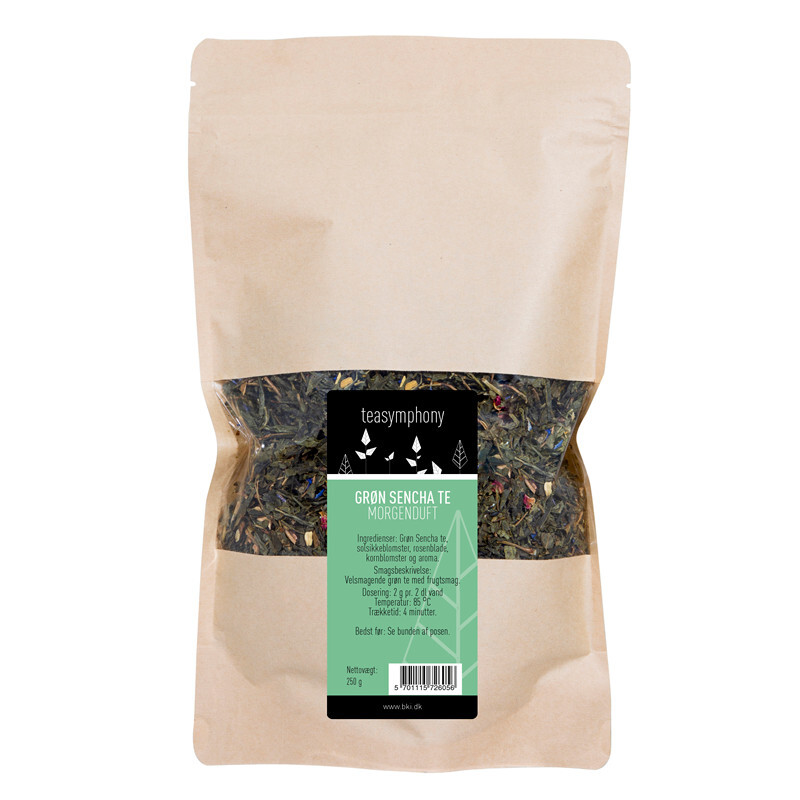 Te - Grøn Sencha Morgenduft - 250 gram i posen