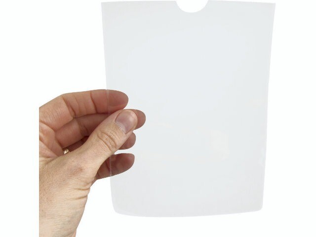 Plastik lommer A6 Esselte - 100 stk