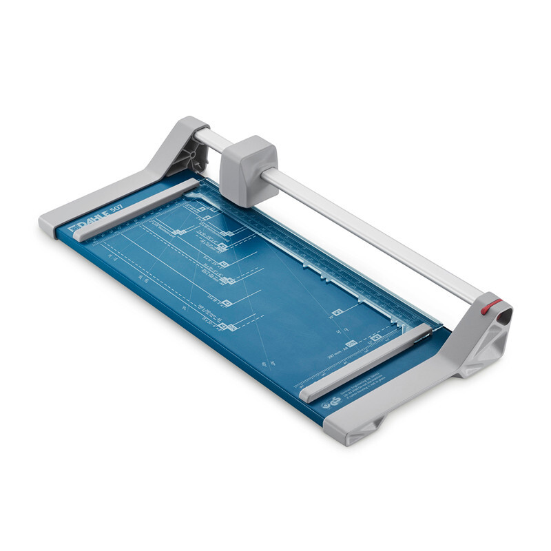 Rulleskæremaskine - Dahle 507 - A4 - 32 cm - Blå - 1 kg