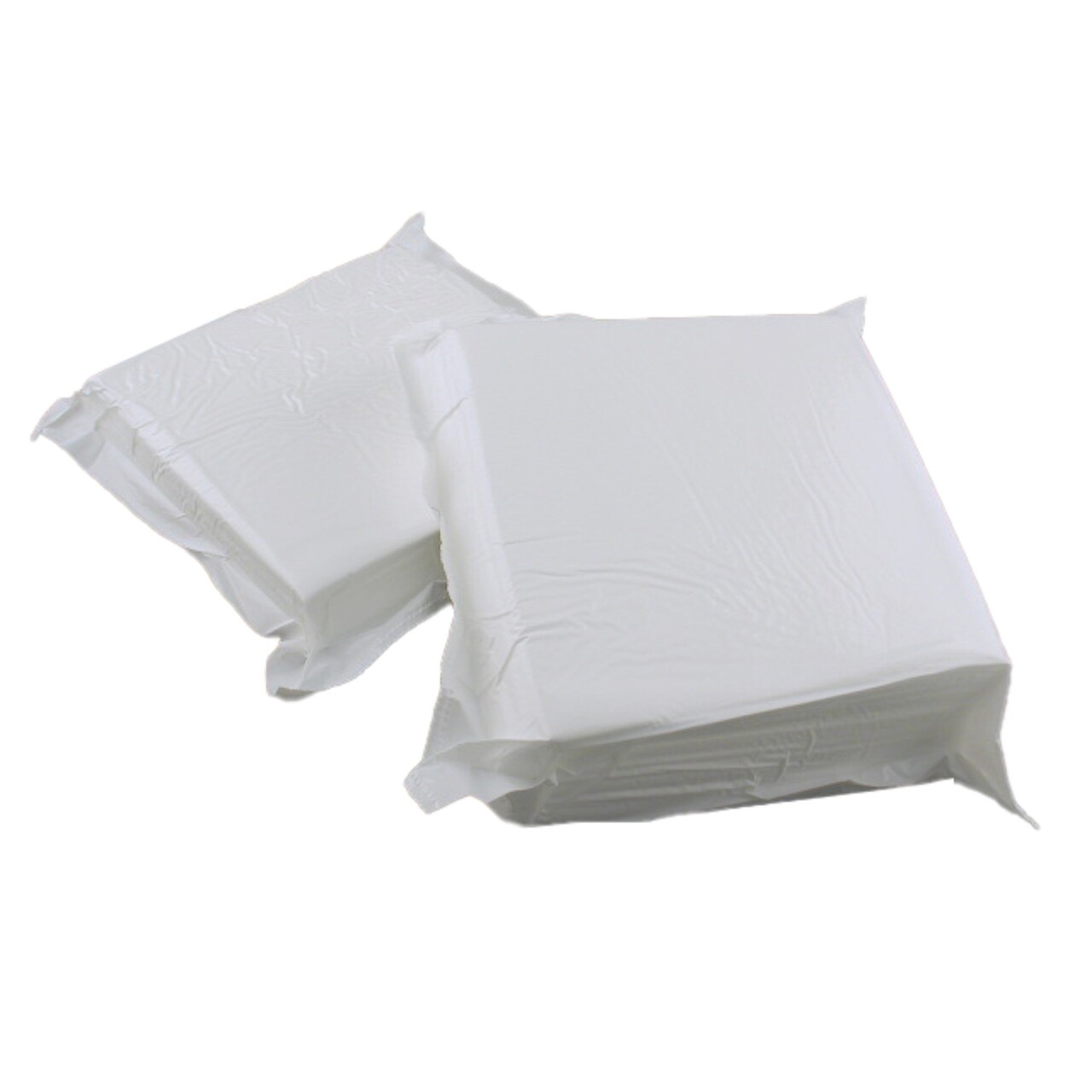 Vaskeklud engangs skum 200x200x3,5mm hvid - 40 pk x 80 stk/krt