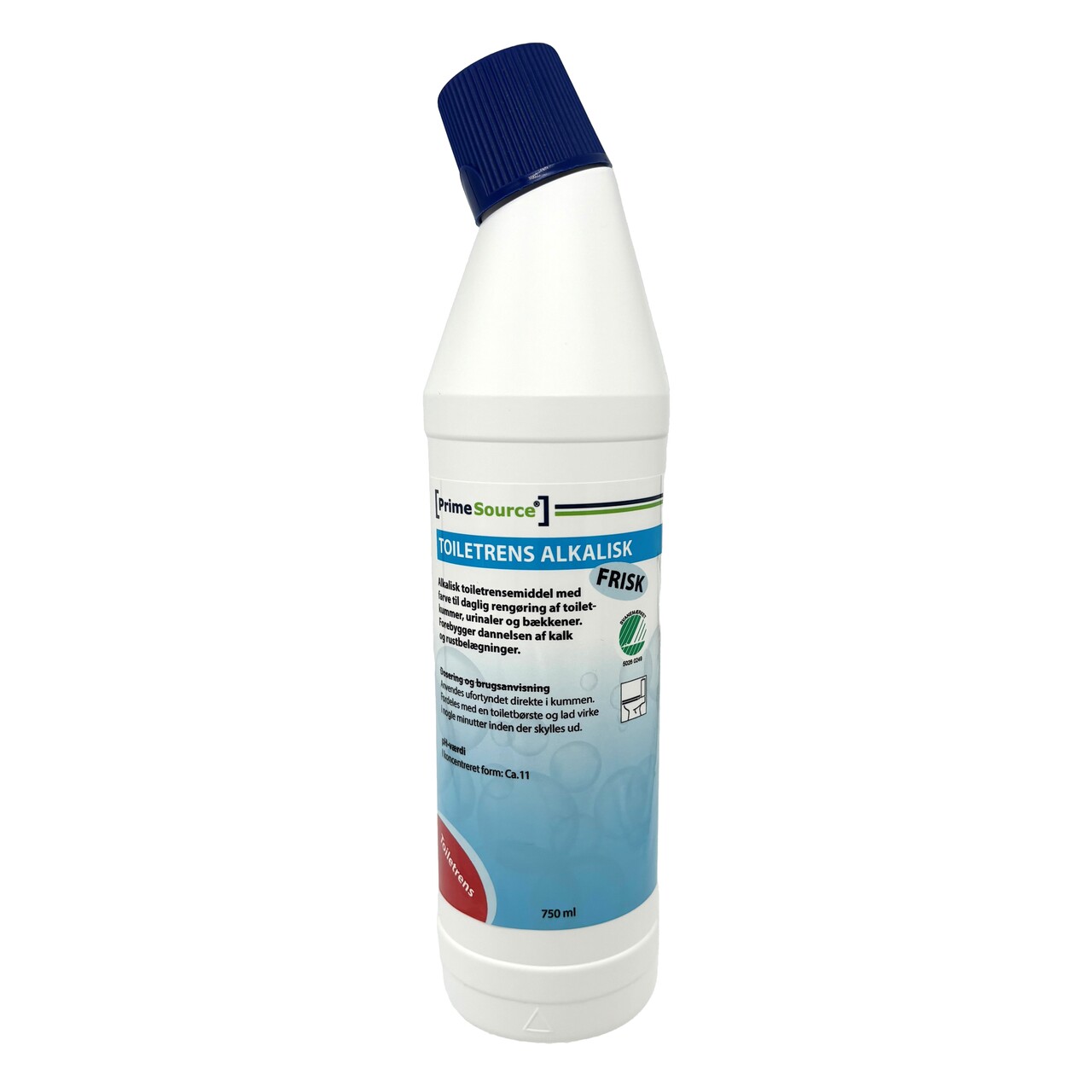 Toiletrens Flydende Prime Source Frisk 750ml m Farve u Parf Alkalisk - 12 fl x 750 ml/krt
