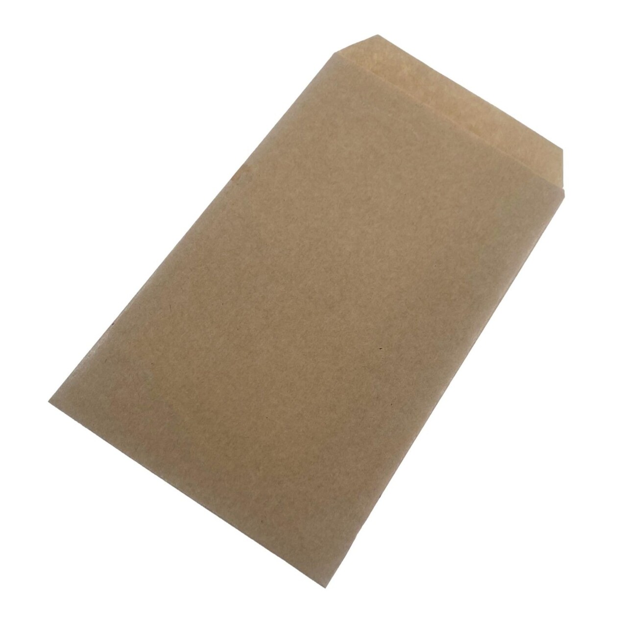 Fransk hotdog pose flad L170xB100mm 40gr papir brun - 1000 Stk/krt