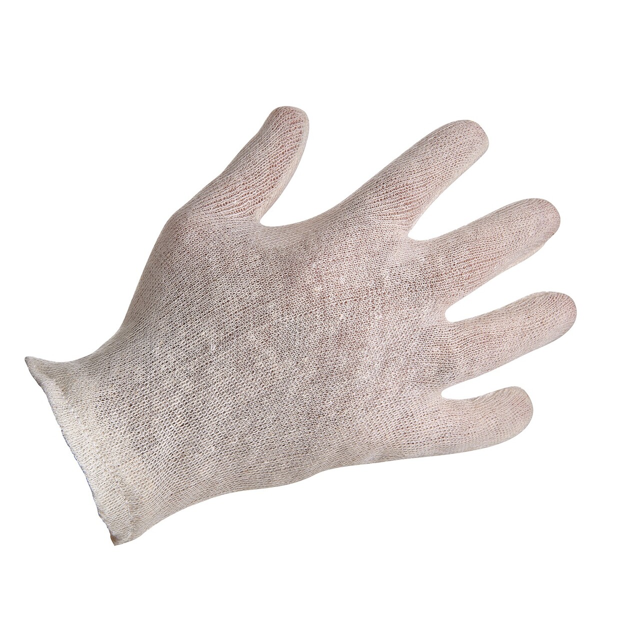 Handske Strikket Standard 27cm 200g Bomuld/Poly Damestørrelse med sømme - 12 Par/pk