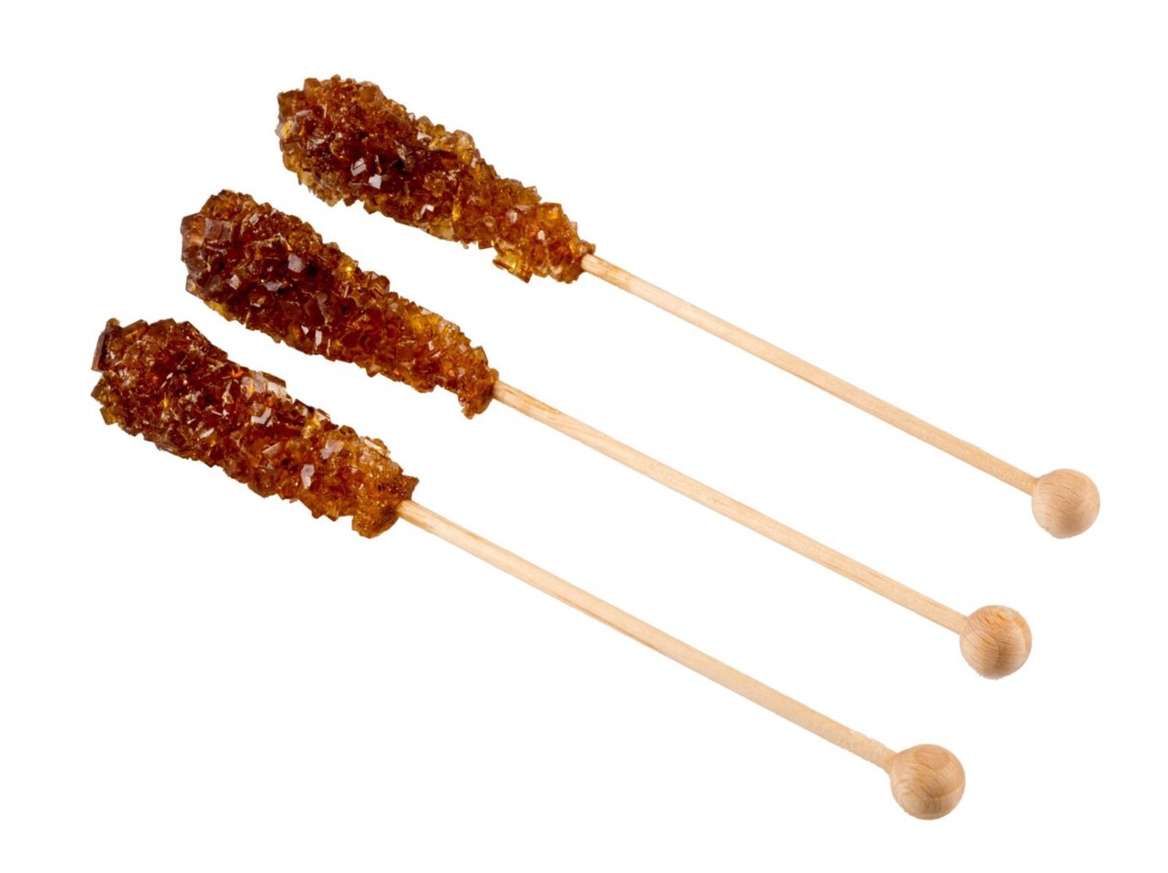 Kandispinde 16,5cm 10g Brun 100 stk - 100 stk x 10 g/bk