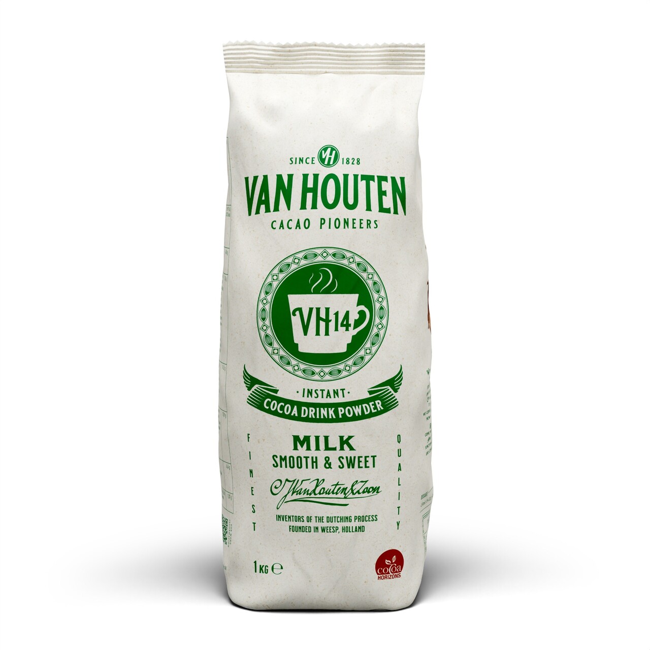 Kakao Van Houten VH14 1kg Hvid til automat - 10 ps x 1 kg/krt
