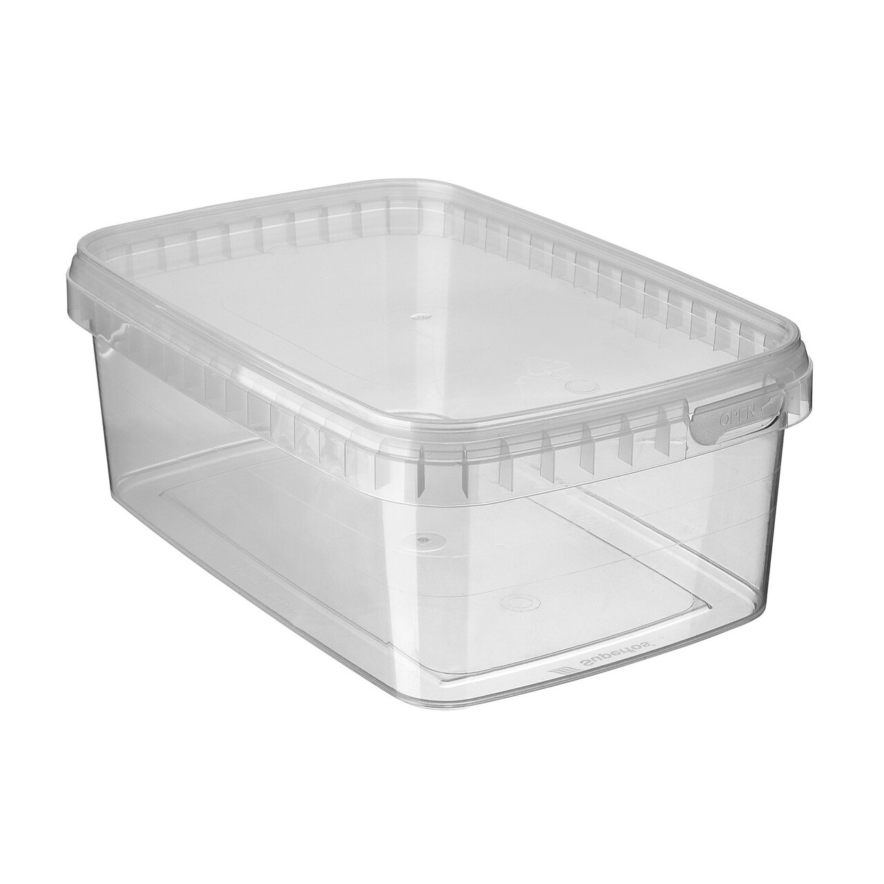 Bøtte 1200ml L192xB129xH73mm PP 24 stk/ps Klar - 24 stk/ps