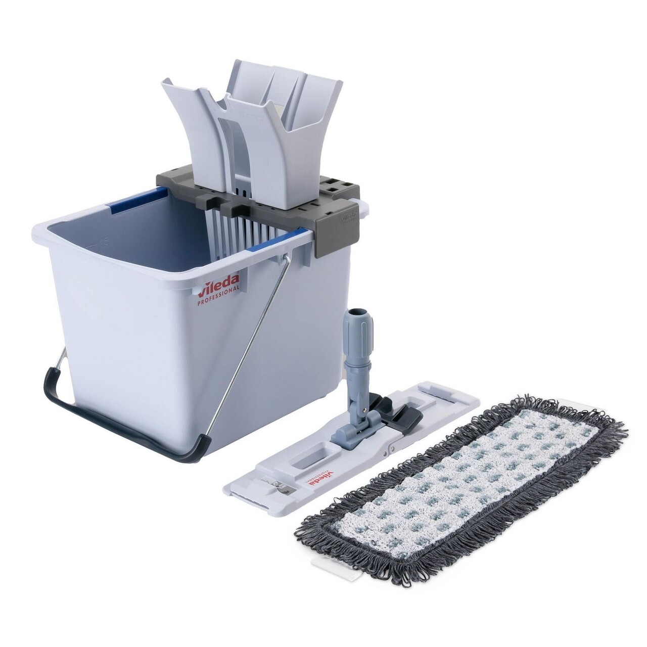 Rengøringssæt Gulv UltraSpeed Pro med 15ltr Spand/Presse/Moppe - 1 sæt/krt