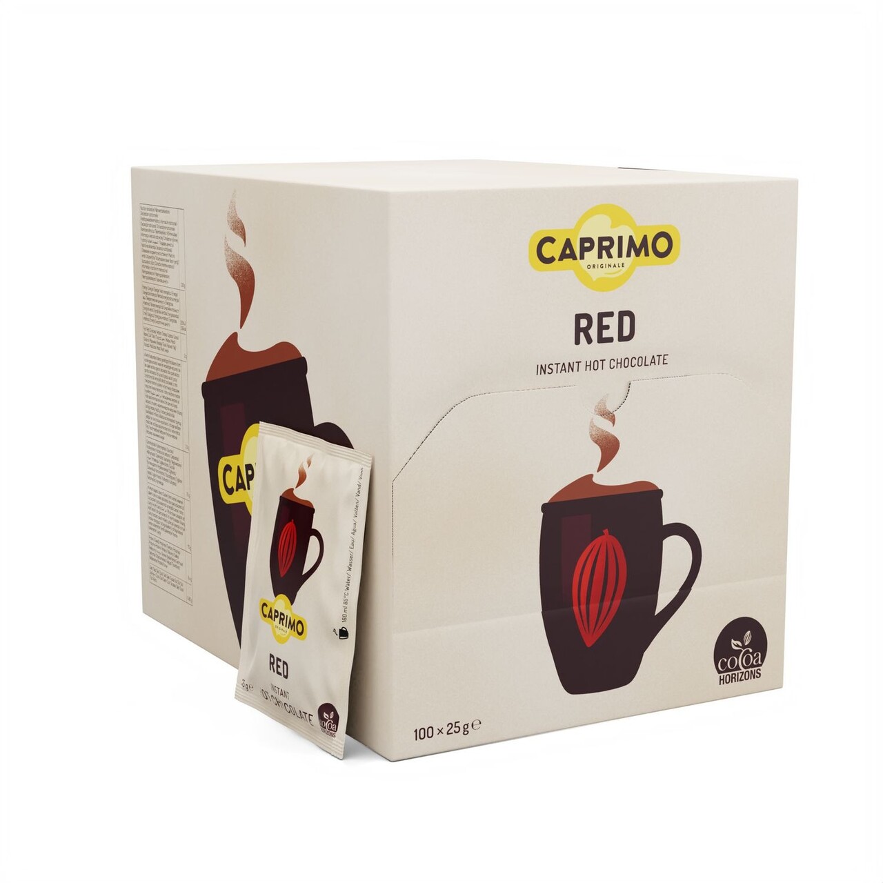 Kakao Caprimo 25 gr/Brev - 100 stk/krt