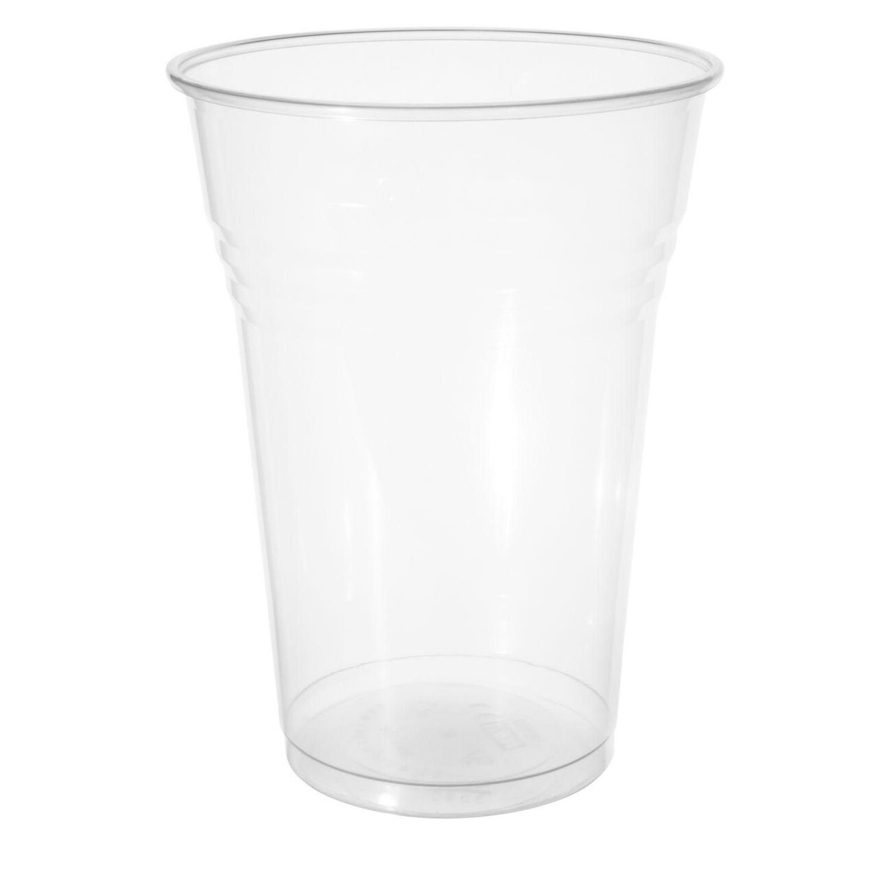 Plastglas 750 ml Ø115x155 mm PP Klar - 20 ps x 25 stk/krt