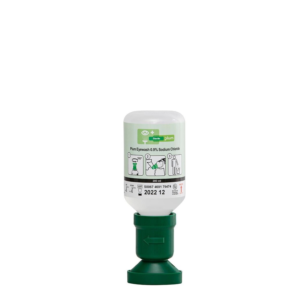 Øjenskyller Plum 200ml - 10 fl x 200 ml/krt
