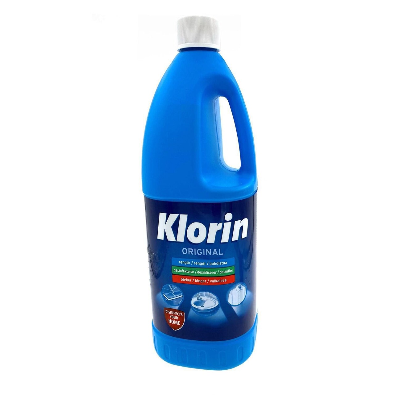 Desinfektion - Klorin Original - 1,5 l - Uden Parfume - 6 stk