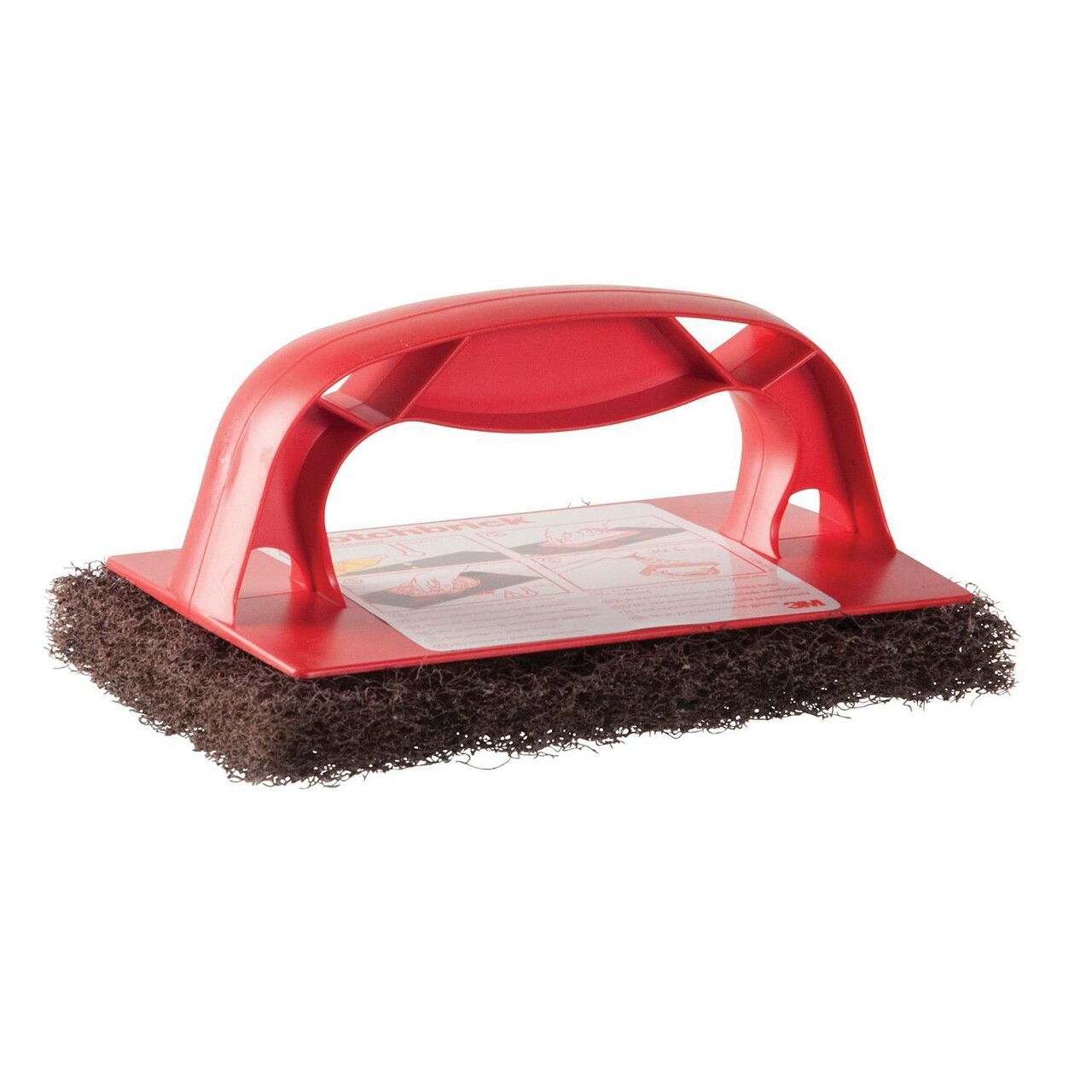 Grillsvamp 101x153 mm med Holder - 12 stk/krt
