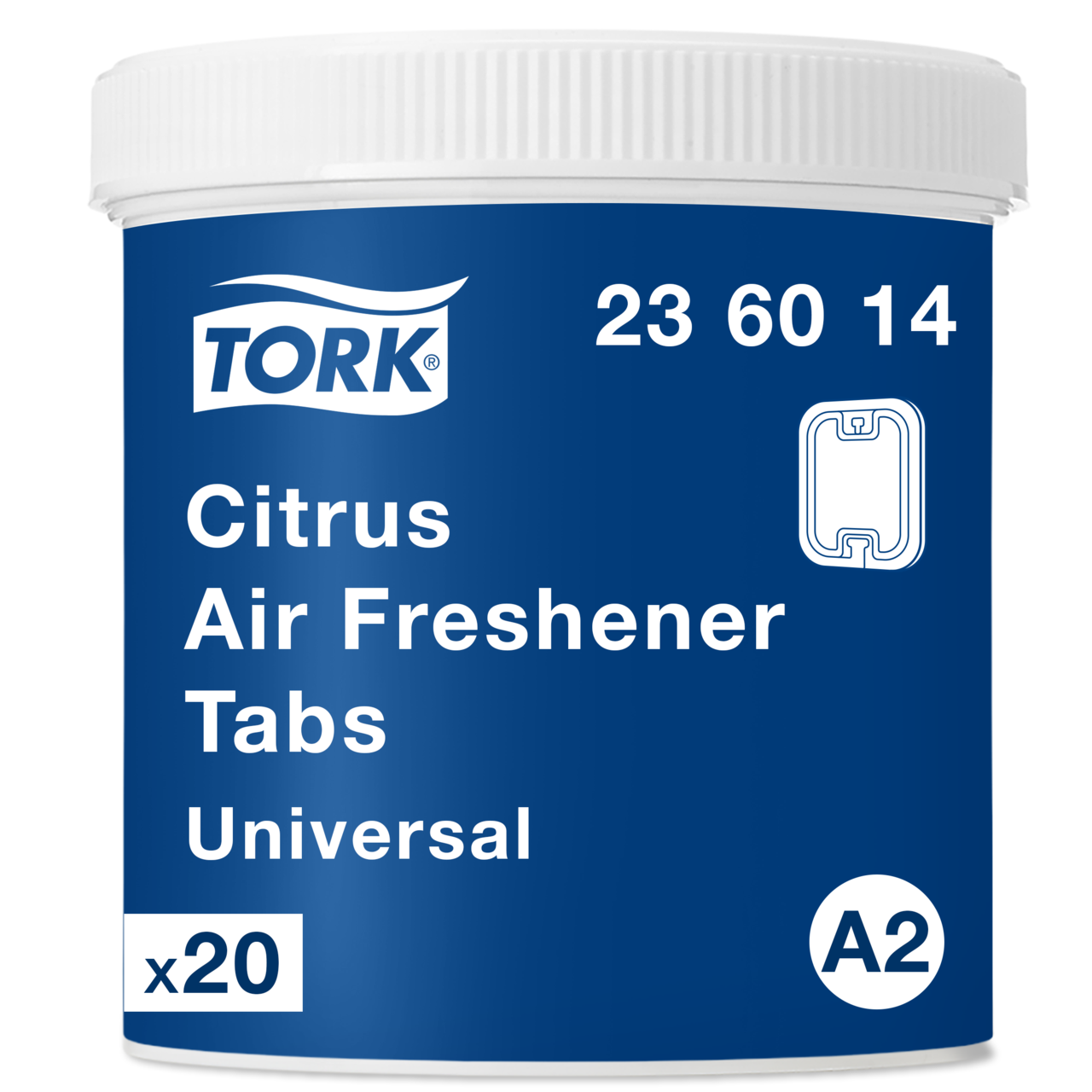 Luftfrisker - Tork - 236014 - Universal - Citrus duft - Hvid - 20 stk