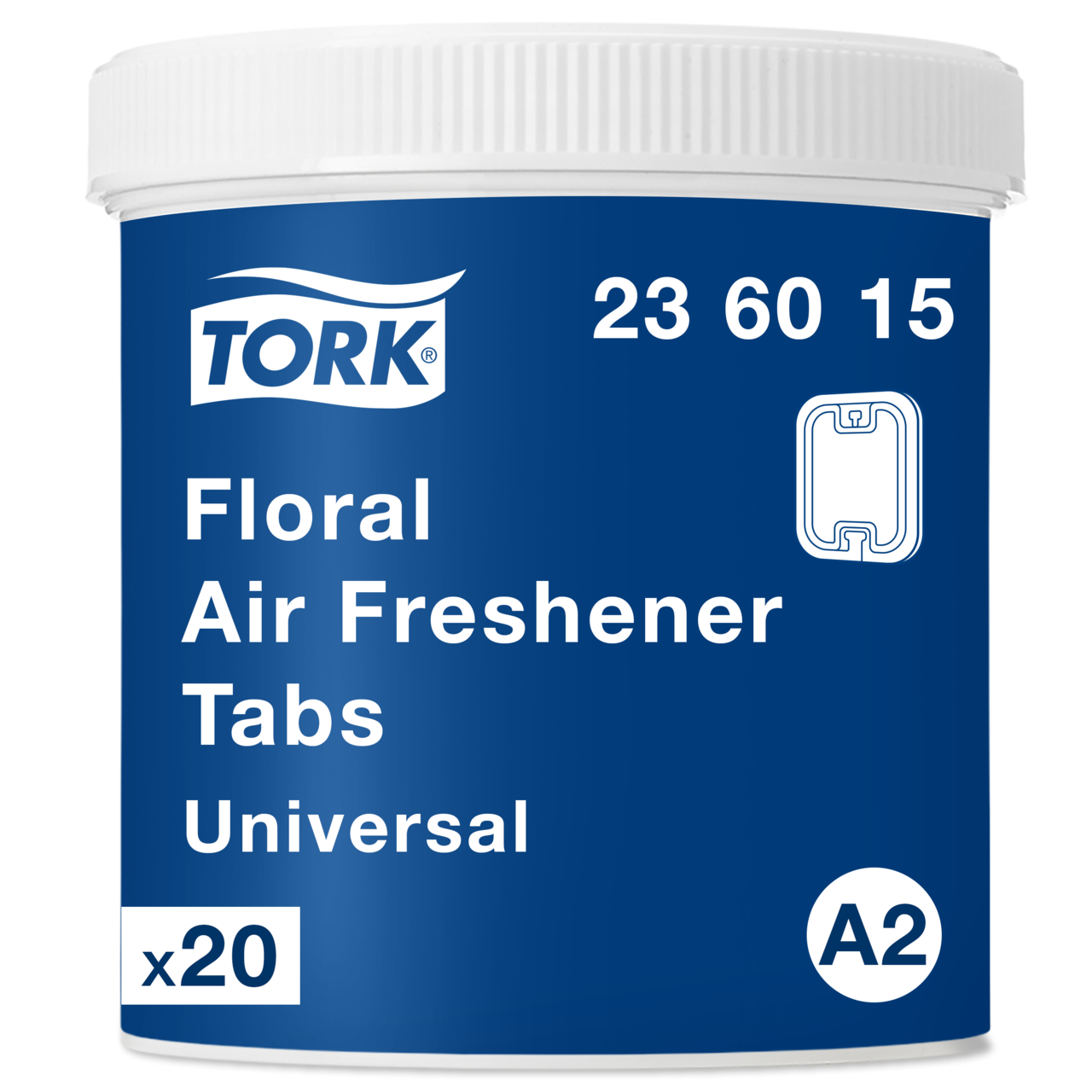 Luftfrisker - Tork - 236015 - Universal - Blomsterduft - Hvid - 20 stk