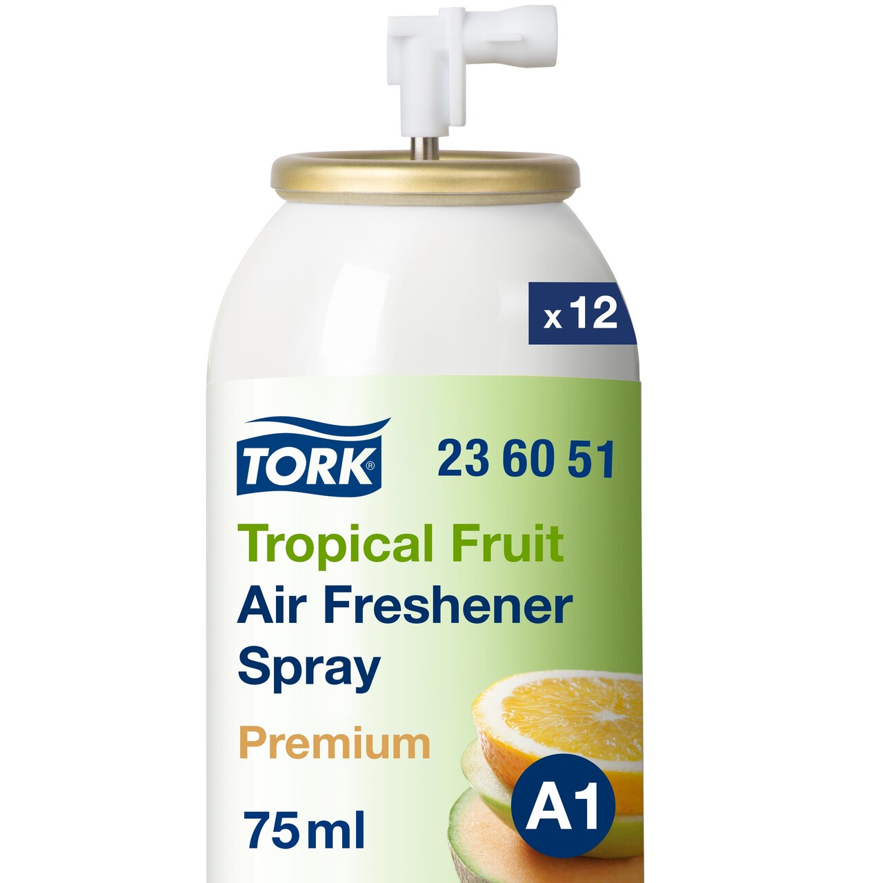 Luftfrisker - Tork - 236051 - Airfreshener - A1 - Spray - Tropisk Frugt - 12 stk