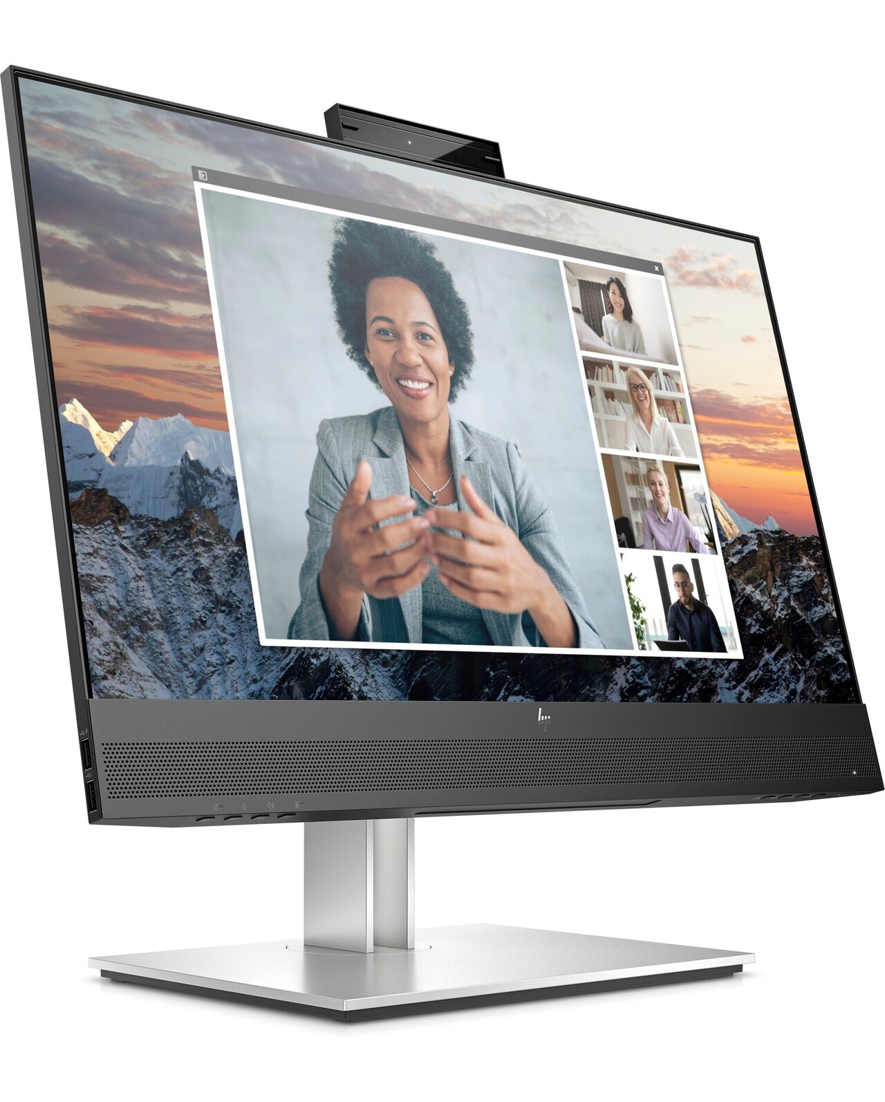Skærm, 24'' HP Monitor E24m FHD USB-C dock. Conf. Monitor