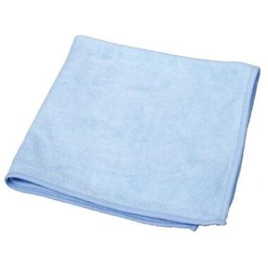 Microfiberklud Neutral 40x40cm Økotex blå - 10 stk/pk