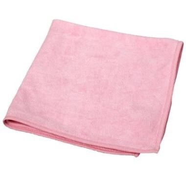 Microfiberklud Neutral 40x40cm Økotex rød - 10 stk/pk