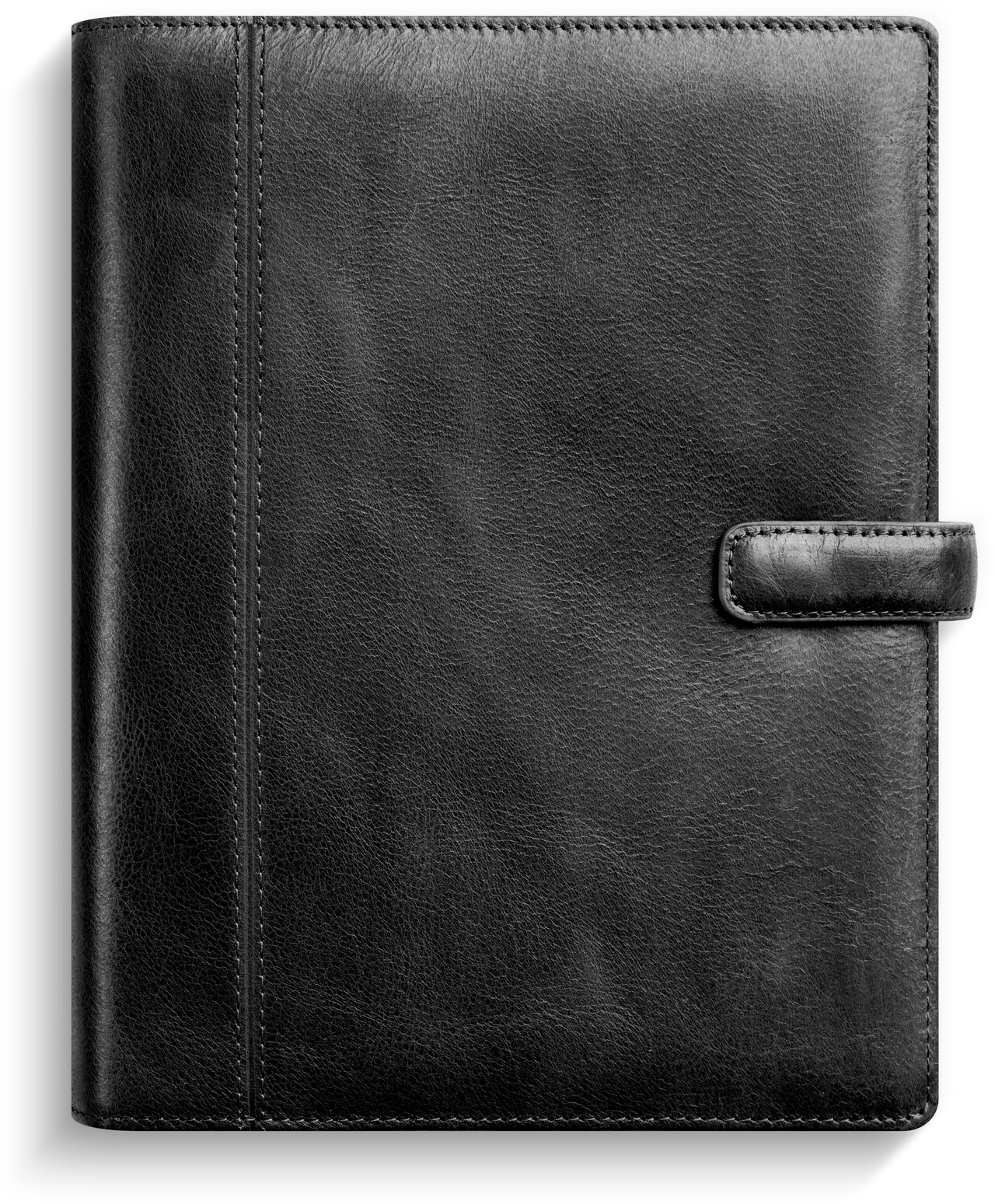 Ugekalender - System - Højformat - Sort - Skind - A5 - 23,8 x 20,4 x 4,4 cm - 2026 - 26292120