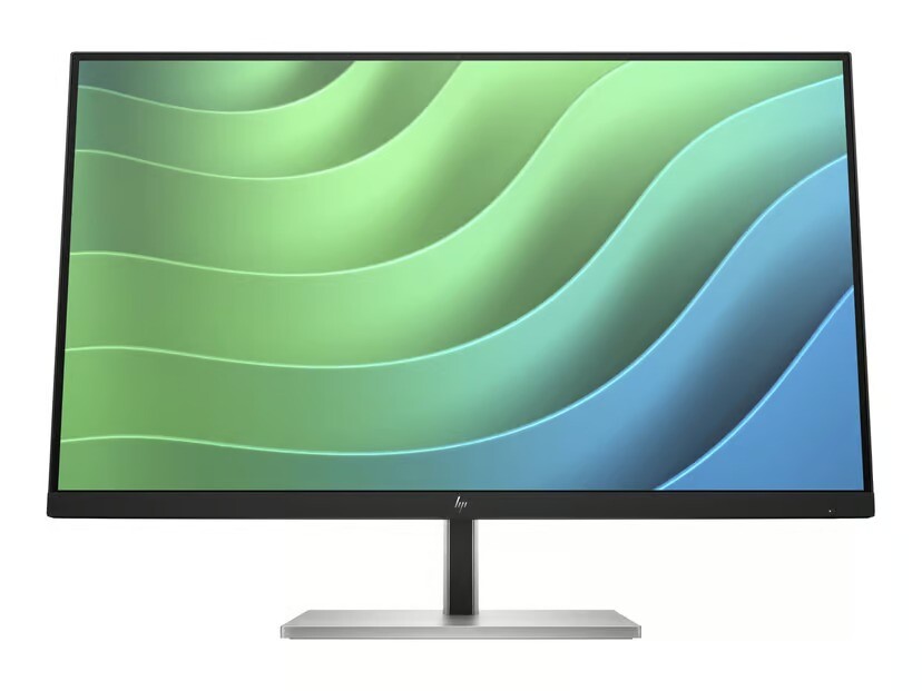 Skærm, 27'' HP Monitor E27 G5 FHD PVC Free, Black/Silver