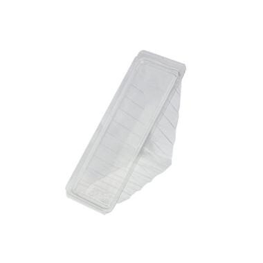 Sandwichbakke 180x68x80 mm til 3 skiver med Låg PET Klar - 5 pk x 100 stk/krt