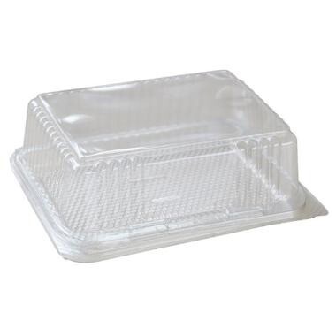 Multi-cakeboks 186x155x62 mm RPET Klar - 350 stk/krt