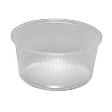 Salatbæger 250 ml Ø101x50 mm Rund PP Klar - 10 pk x 100 stk/krt