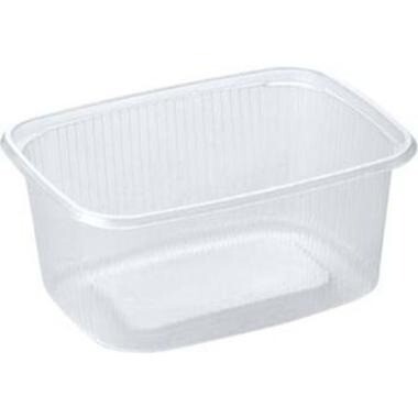 Salatbæger Fix Pack 500 ml 146x110x54 mm Firkantet PP Klar - 10 pk x 50 stk/krt