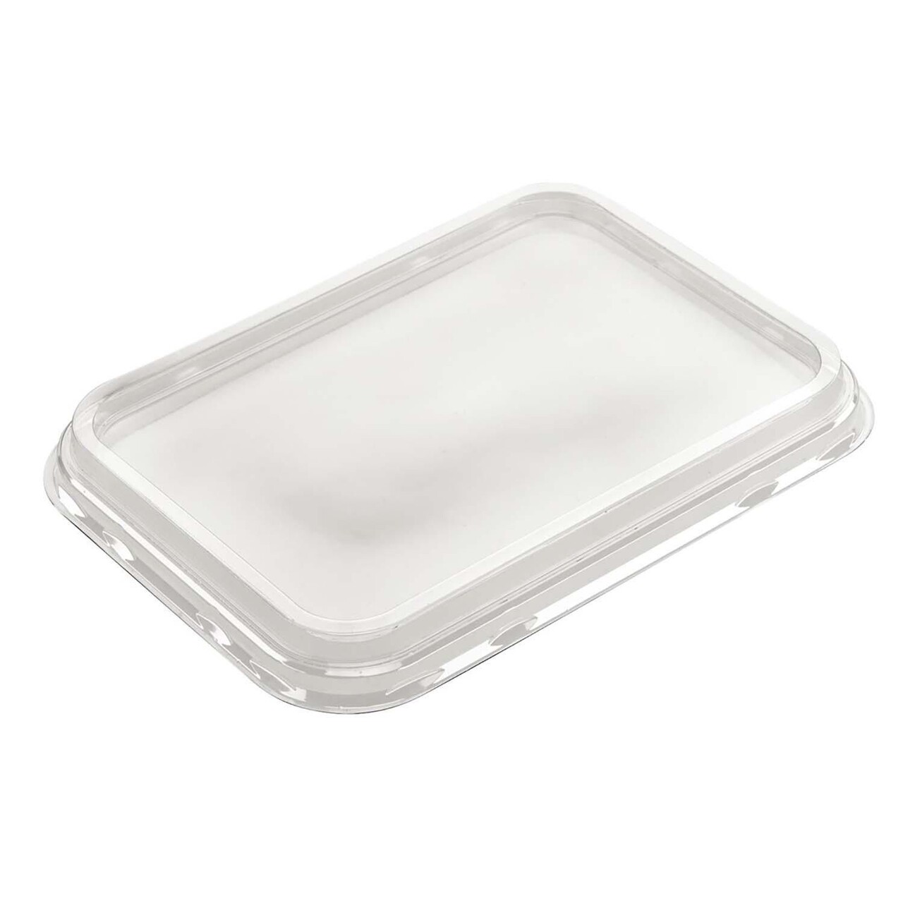 Låg Klar PET 194x144x17 mm M2187 til plastbakke serien 2187 str 187x137 mm - 424 stk/krt