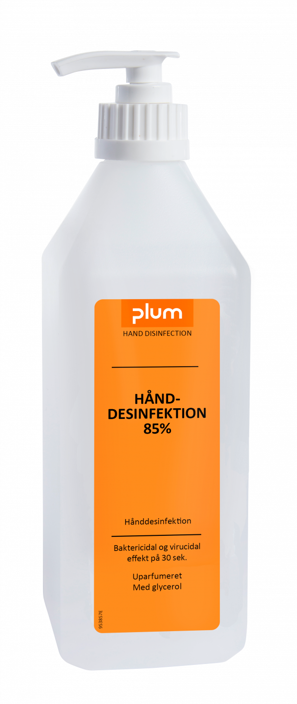 Håndsprit - Flydende 85% - 600 ml - Pumpeflaske