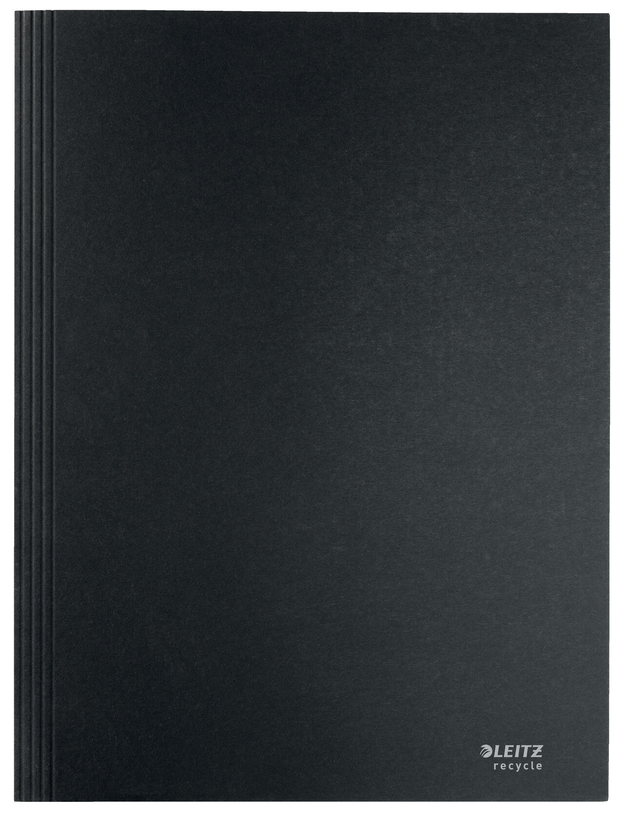10 stk. Dokumentmappe Leitz 3-klap recycle karton A4 sort - Køb minimum 10 stk.