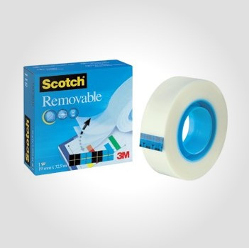 Magic Tape - 3M nr. 811 19mmx33m removable