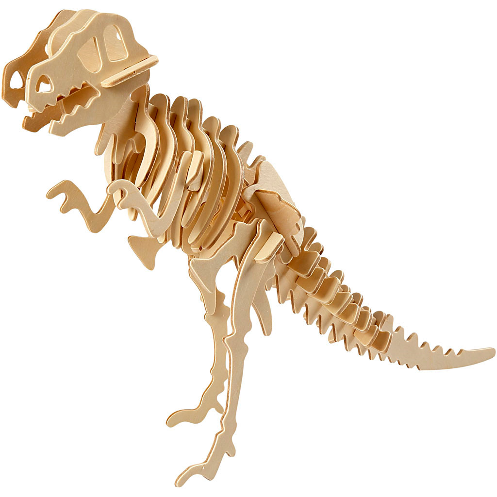 3D Puzzle 33 x 8 x 23 cm krydsfiner | dinosaur