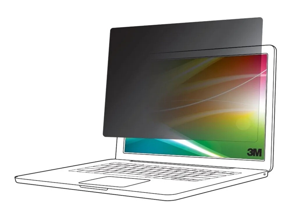 3M Bright Screen Privacy Filter 17.3" Laptop (16:9)