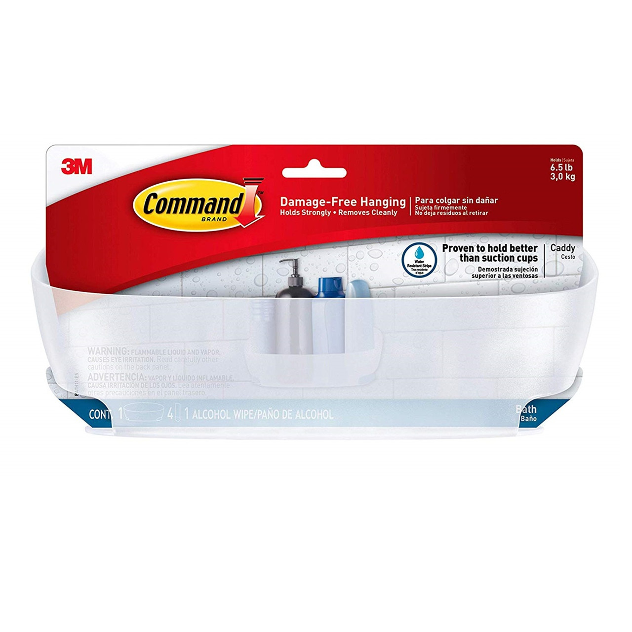 3M Command badehylde BATH11