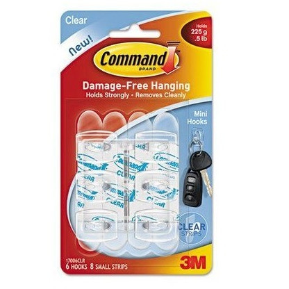 Command gennemsigtige minikroge – inkl. gennemsigtige strips