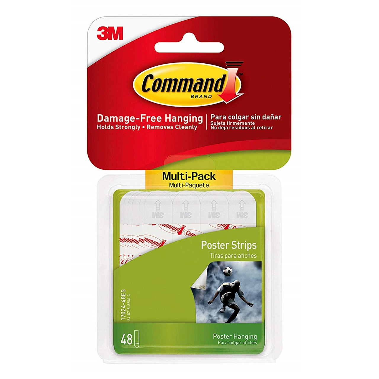 3M Command plakatstrips, Value Pack refills 17024-VP
