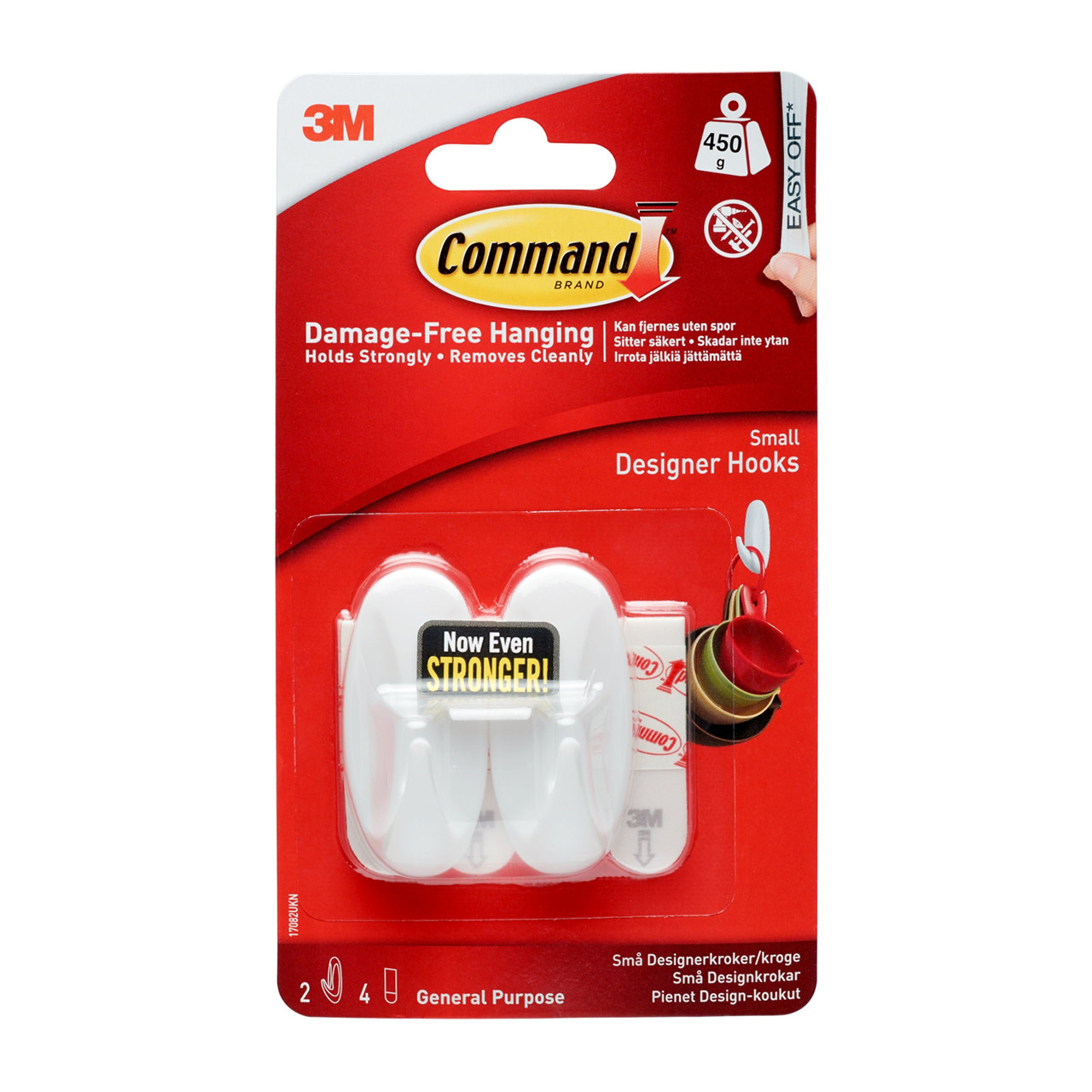 3M Command små designerkroge 17082