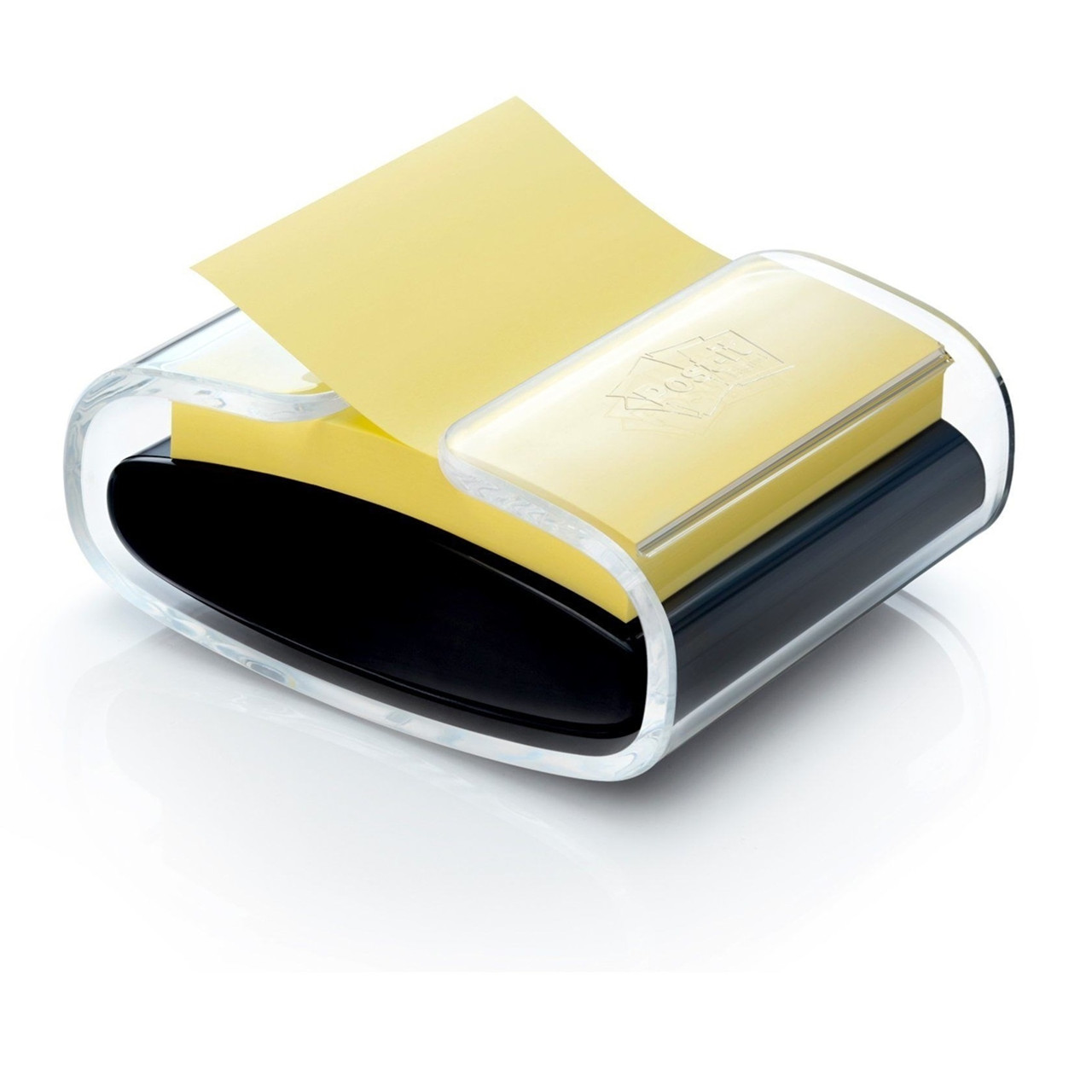Post it holder til Z-Notes + 1 Z-Notes blok 76x76mm gul