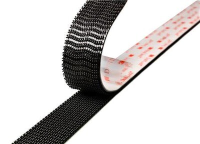 3M Tape - Dual Lock - Genlukkeligt fastgørelsessystem - SJ355B - 25 mm x 2,5 m - Sort