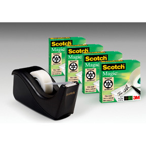 Tape dispenser sort 3M C60BK4