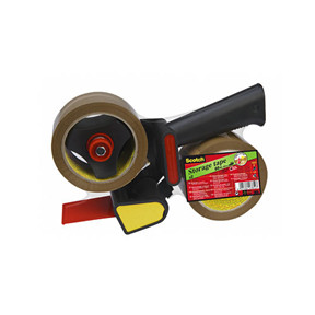 Hånddispenser til tape 3M + 2 ruller lydsvag tape
