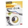 3 stk. 3M Scotch elektriker tape 15mmx10m hvid