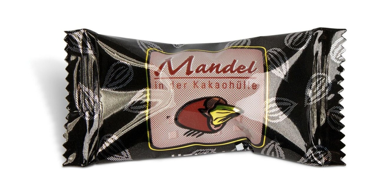 Mandler Chokoladebeklædte 380 stk Enkeltindpakket - 380 stk/krt