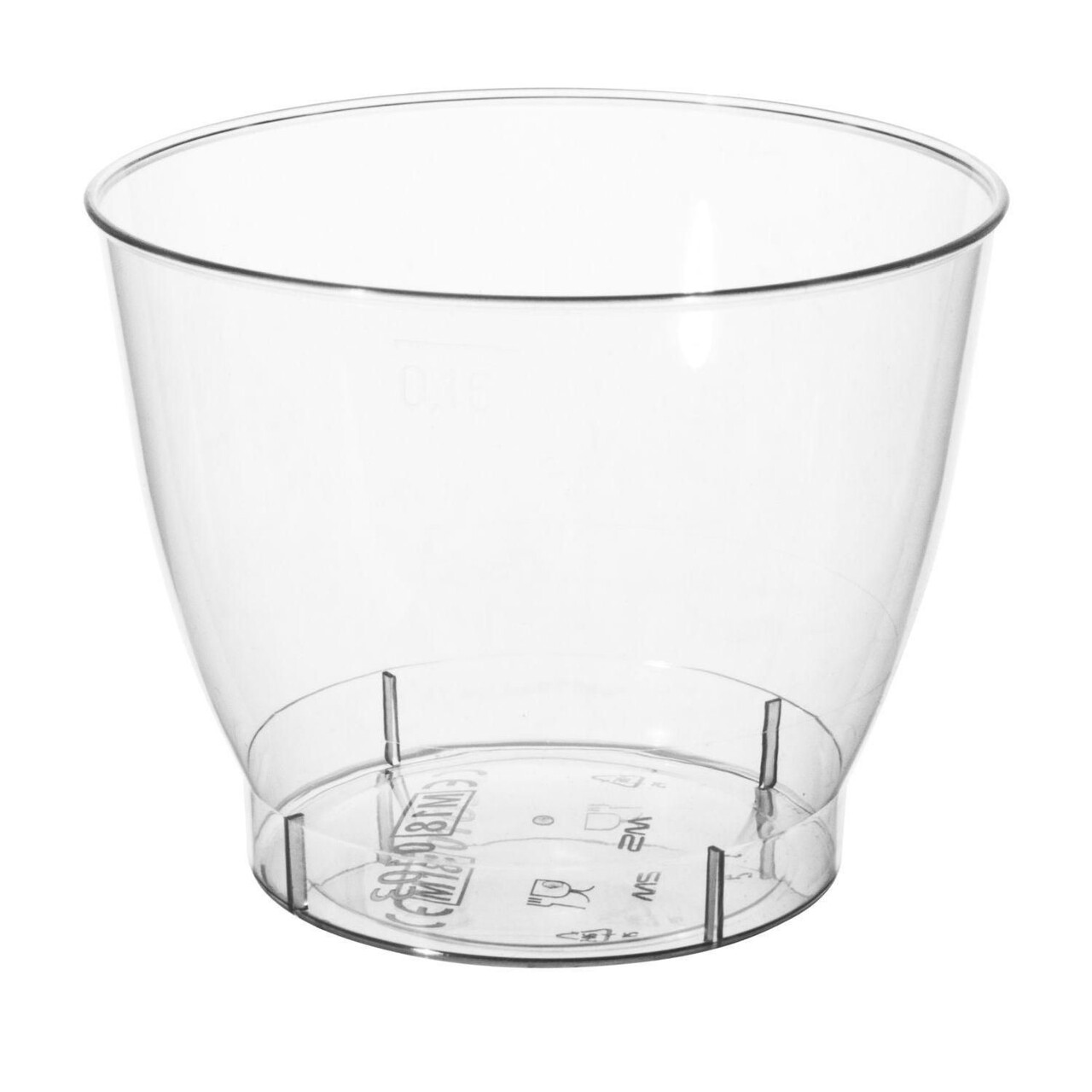 Plastglas 16.5 cl Drinksglas PS Klar - 20 pk x 25 stk/krt