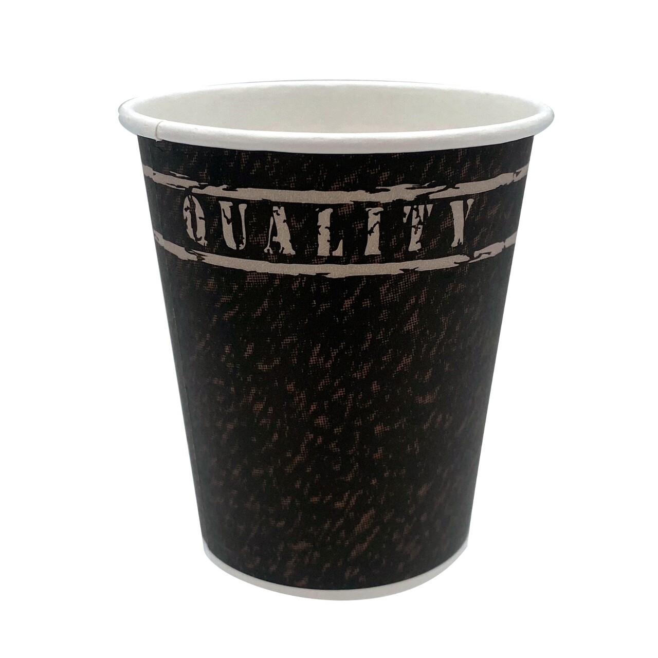 Kaffebæger Pap Ø80x95mm 25cl Single Wall Coffee-line Quality - 25 ps x 60 stk/krt