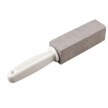 Kalkfjerner Pimpsten Cleaning Block med Håndtag til kalkaflejringer i toilettet - 1 Stk