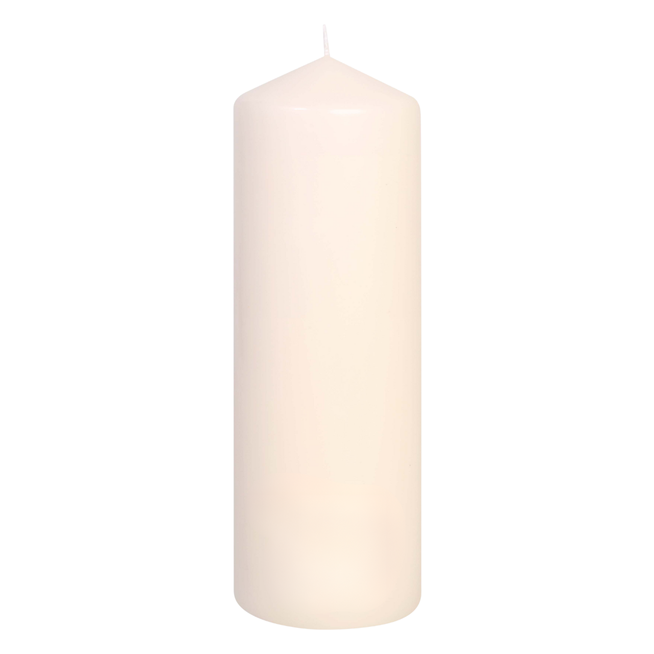 Bloklys 55 timer champagne 6 x 18 cm - 12 stk